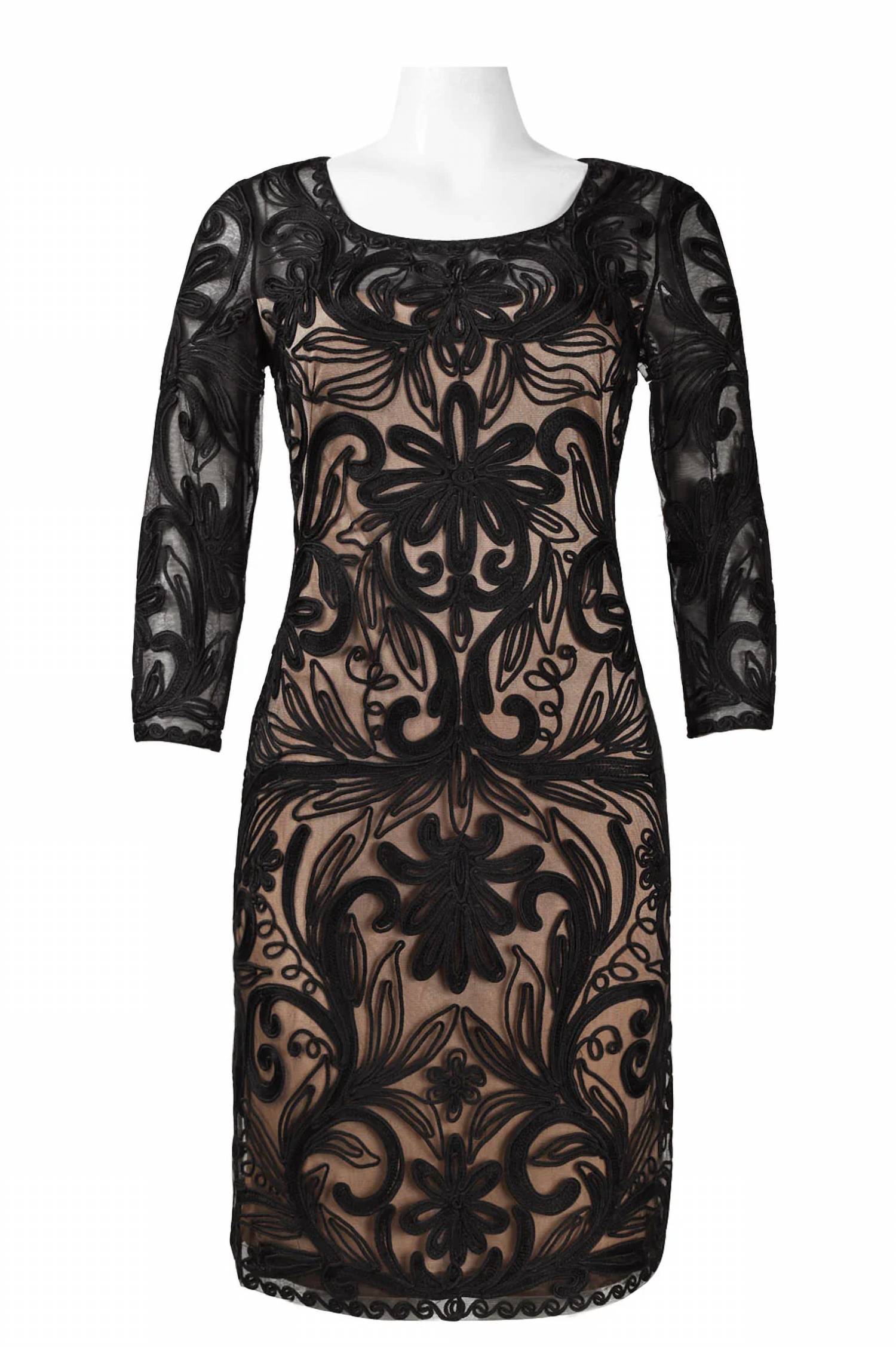 Платье-сетка с цветочной вышивкой черного цвета Suewong
Платье-сетка с цветочной вышивкой черного цвета Suewong