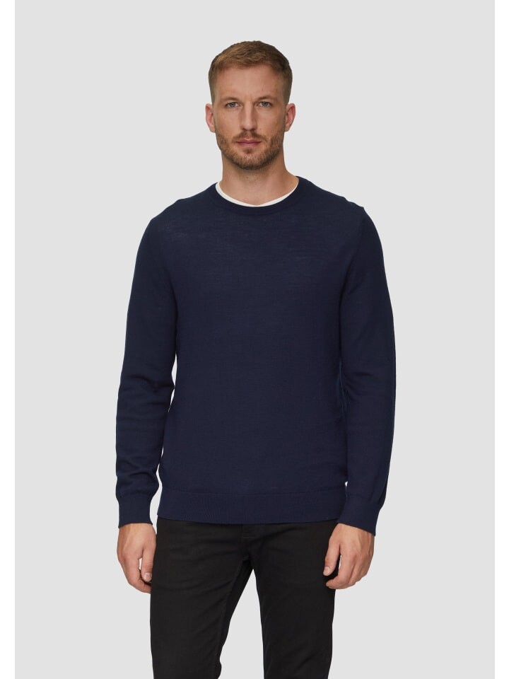 Пуловер sOliver BLACK LABEL Strick langarm, синий
Пуловер sOliver BLACK LABEL Strick langarm, синий