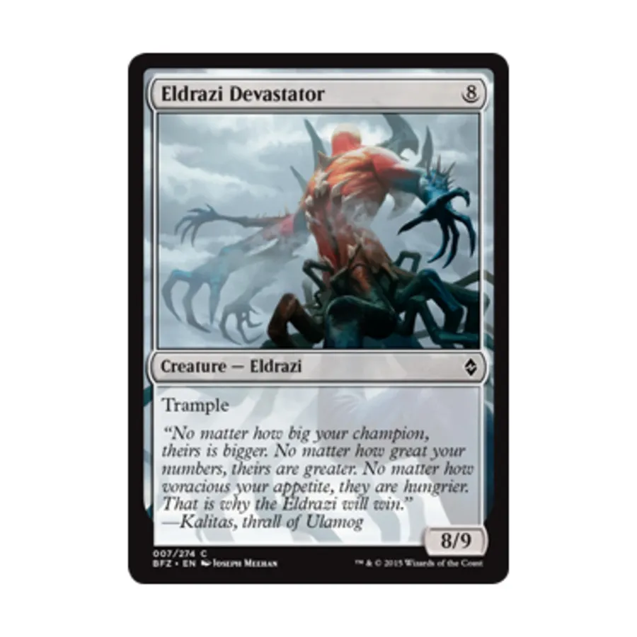 CCG Эльдрази Опустошитель (клавиша C), MTG - Battle for Zendikar
CCG Эльдрази Опустошитель (клавиша C), MTG - Battle for Zendikar