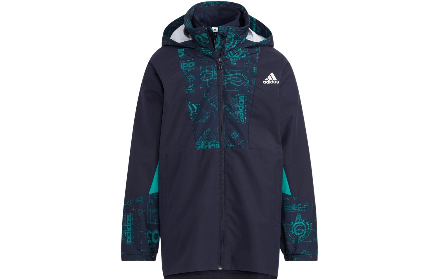 Детская куртка Adidas, синий 
Детская куртка Adidas, синий