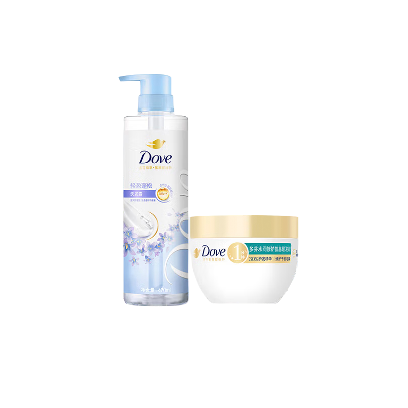 Питательный и увлажняющий набор шампунь и кондиционер для восстановления и очищения Dove, two-piece set: синий bell shampoo 470ml+hydrating small золотой bowl hair mask 260g
Питательный и увлажняющий набор шампунь и кондиционер для восстановления и очищения Dove, two-piece set: синий bell shampoo 470ml+hydrating small золотой bowl hair mask 260g