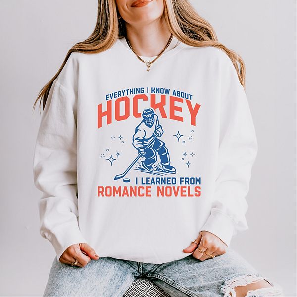 Футболка Everything I know about hockey romance novels Simply Sage Market, White
Футболка Everything I know about hockey romance novels Simply Sage Market, White
