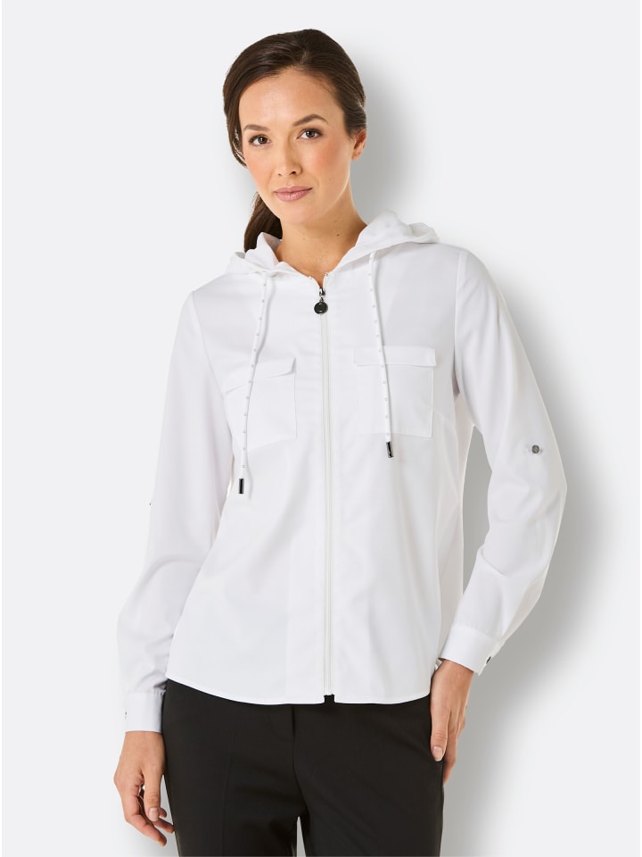 Блузка-пиджак цвета экрю creation L
Блузка-пиджак цвета экрю creation L