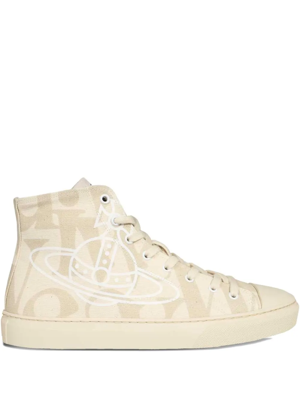 Высокие кеды с принтом в виде сфер Vivienne Westwood, нейтральный
Высокие кеды с принтом в виде сфер Vivienne Westwood, нейтральный