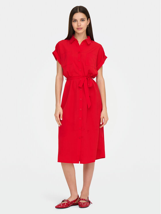Платье-Рубашка стандартный крой Hannover 15191953 Only, красный
Платье-Рубашка стандартный крой Hannover 15191953 Only, красный