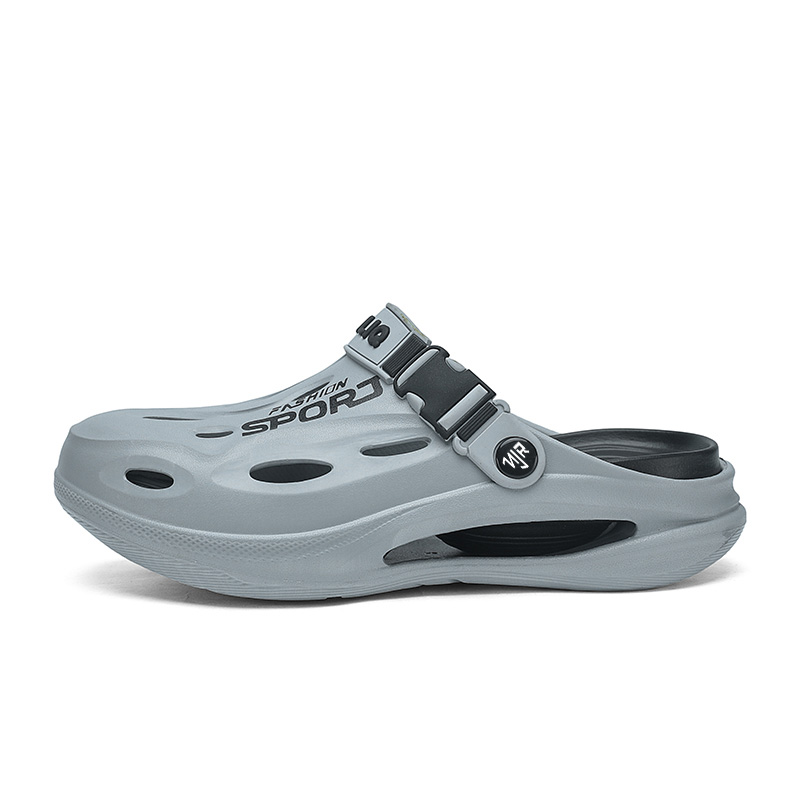 NANJIREN Клоги мужские серо-черные, цвет Gray Black
NANJIREN Клоги мужские серо-черные, цвет Gray Black