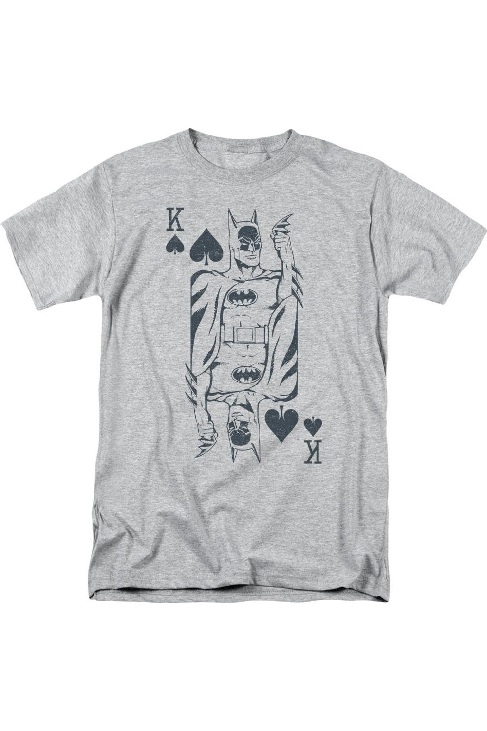 Футболка с коротким рукавом для взрослых с изображением летучей мыши DC Comics Gildan, цвет athletic heather
Футболка с коротким рукавом для взрослых с изображением летучей мыши DC Comics Gildan, цвет athletic heather