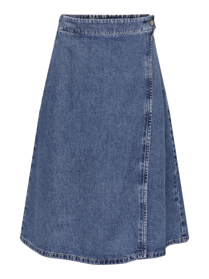 Юбка до колена ONLY, Средне-синий деним
Юбка до колена ONLY, Средне-синий деним