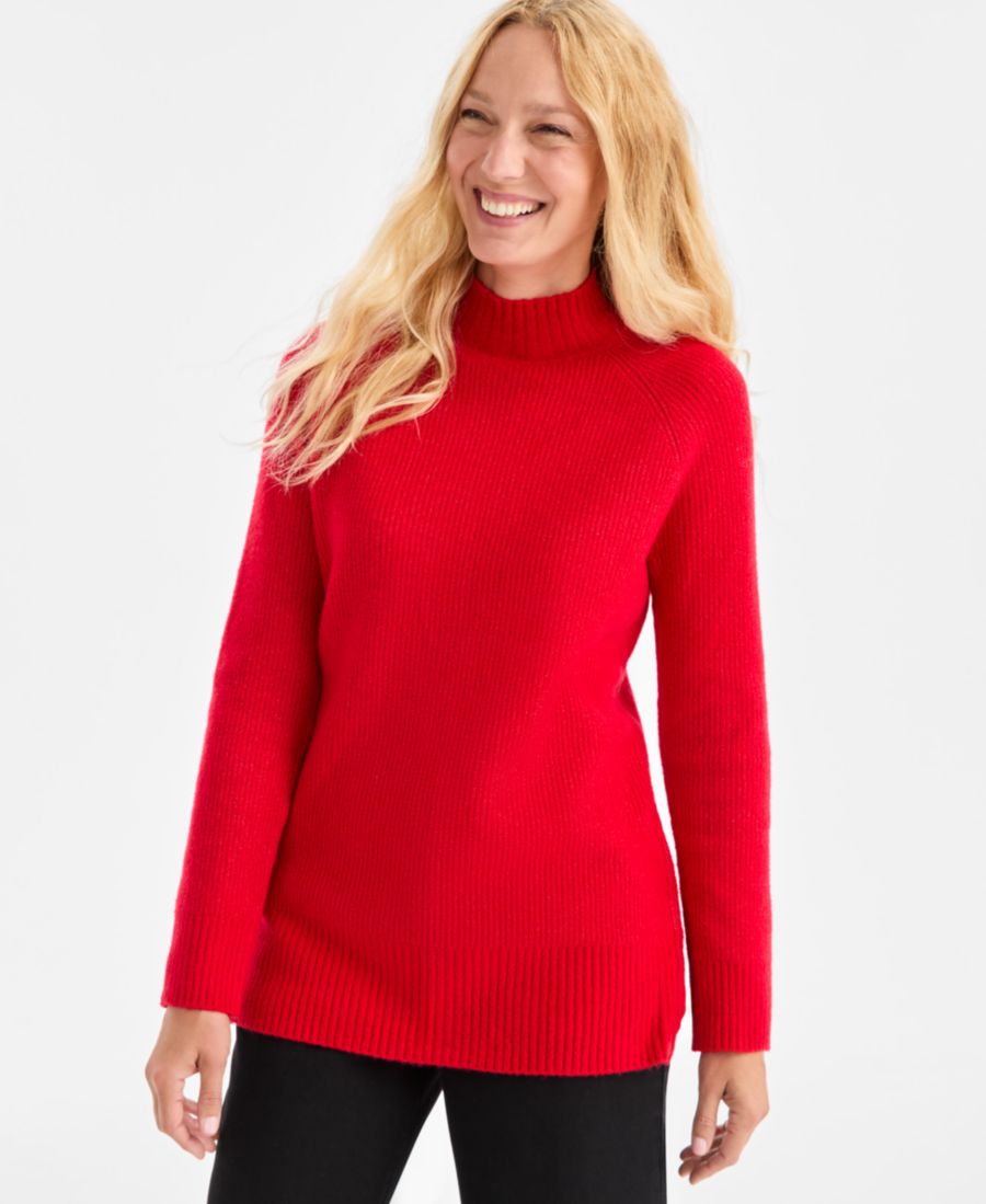 Женская туника с высоким воротником в рубчик Style & Co, Tango Red
Женская туника с высоким воротником в рубчик Style & Co, Tango Red