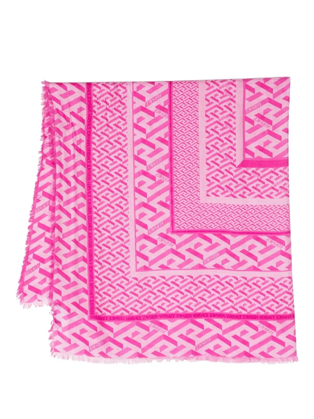 Шарф с монограммным принтом по всей поверхности VERSACE, розовый
Шарф с монограммным принтом по всей поверхности VERSACE, розовый