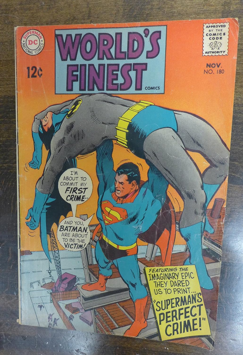 World's Finest Comics (1941 series) #180 (DC Comics)
World's Finest Comics (1941 series) #180 (DC Comics)