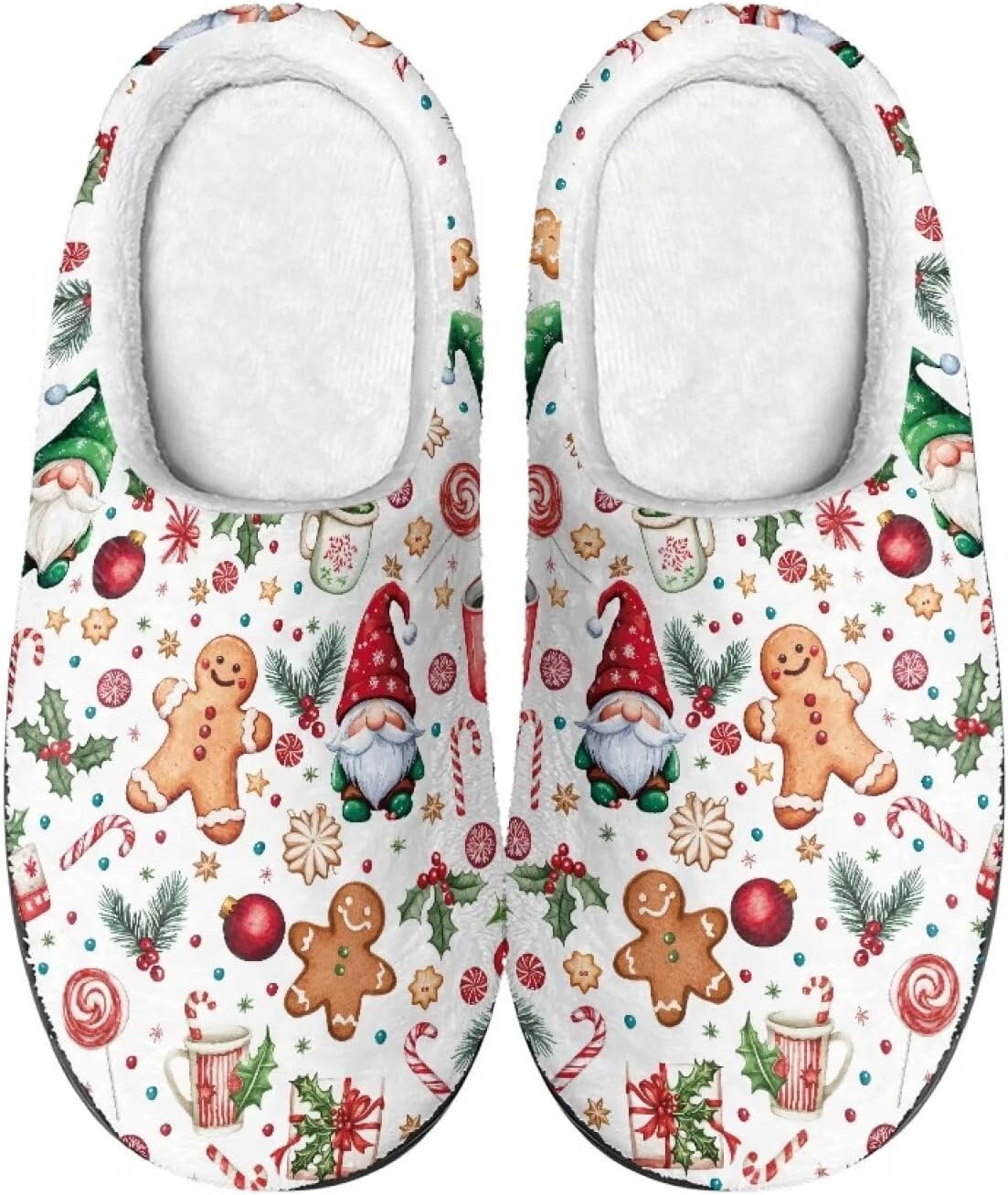 Тапочки для женщин и мужчин, рождественские домашние тапочки, тапочки для дома, рождественские тапочки для пары Srengjodk, Christmas Gingerbread Man Print
Тапочки для женщин и мужчин, рождественские домашние тапочки, тапочки для дома, рождественские тапочки для пары Srengjodk, Christmas Gingerbread Man Print