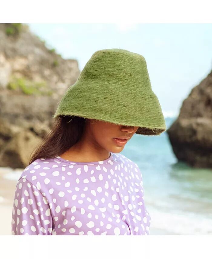 Зелёная джутовая соломенная шляпа Brunna o Naomi Brunnaco, зеленый
Зелёная джутовая соломенная шляпа Brunna o Naomi Brunnaco, зеленый