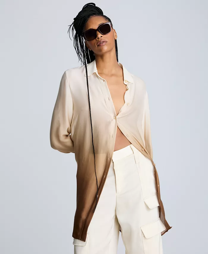 Женская оверсайз туника Ombré Kenneth Cole, мультиколор
Женская оверсайз туника Ombré Kenneth Cole, мультиколор