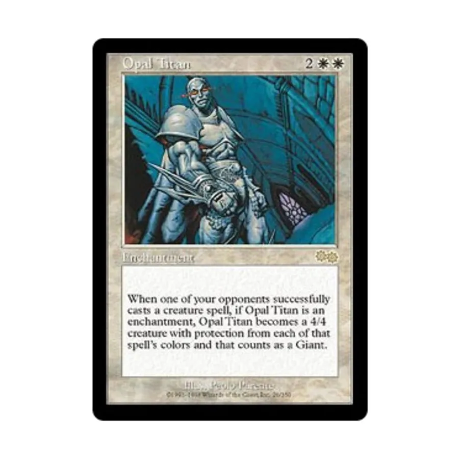 CCG Опал Титан (клавиша R), MTG - Urza's Saga 
CCG Опал Титан (клавиша R), MTG - Urza's Saga