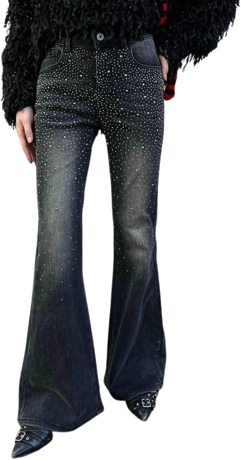 Брюки джинсы для женщин, Boyfriend Jeans с камнями, высокие, прямые Hugboom
Брюки джинсы для женщин, Boyfriend Jeans с камнями, высокие, прямые Hugboom