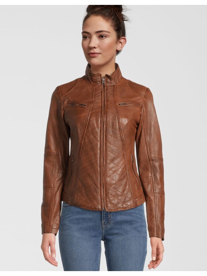 Кожаная куртка 7eleven RENATE, коричневый
Кожаная куртка 7eleven RENATE, коричневый