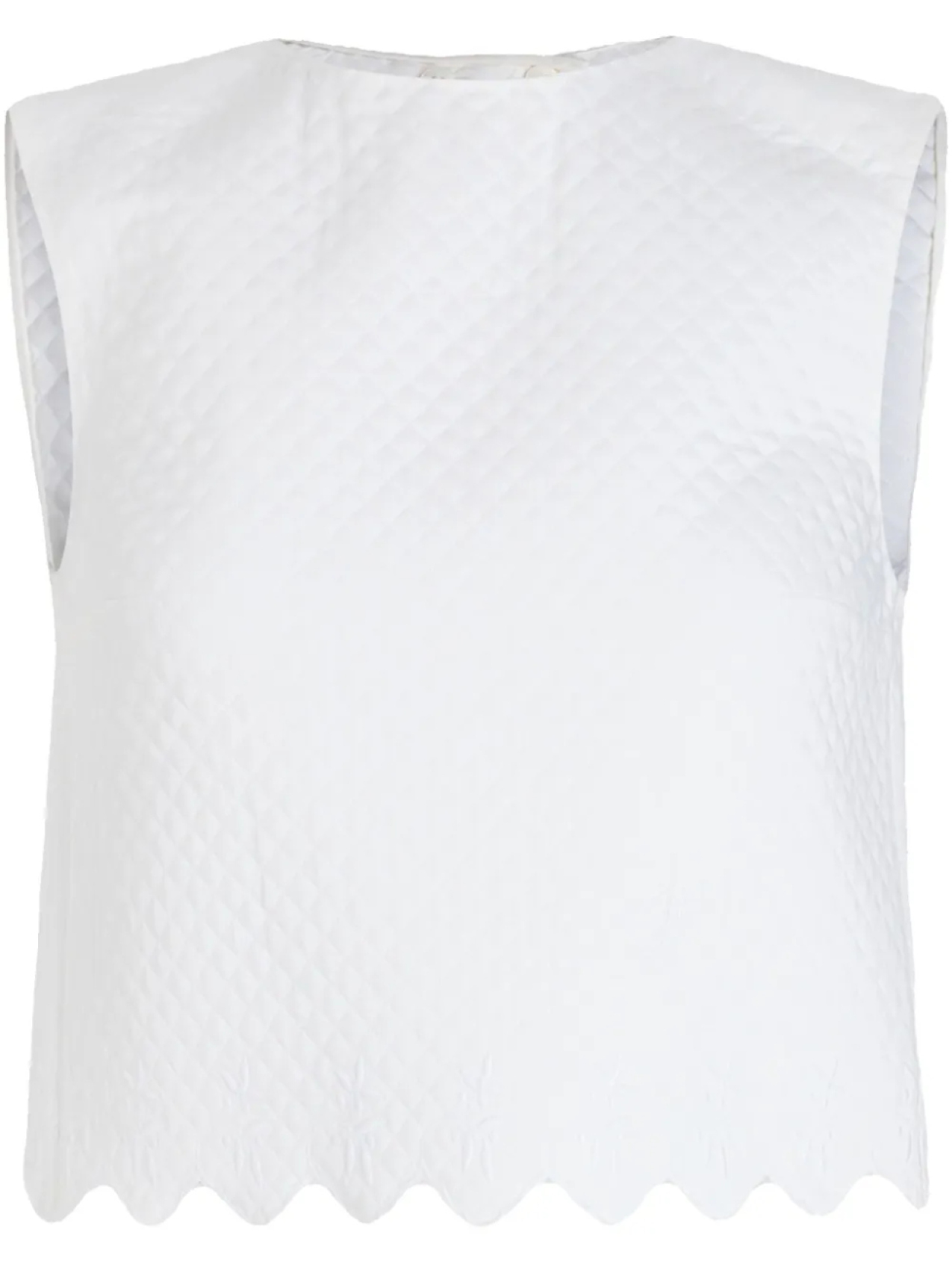 Patou укороченный стеганый топ, белый
Patou укороченный стеганый топ, белый