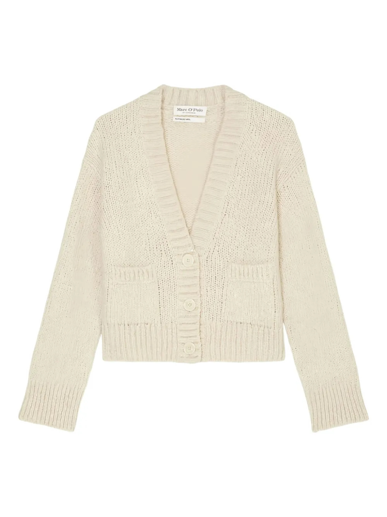 Marc O'Polo кардиган на пуговицах, нейтральный
Marc O'Polo кардиган на пуговицах, нейтральный