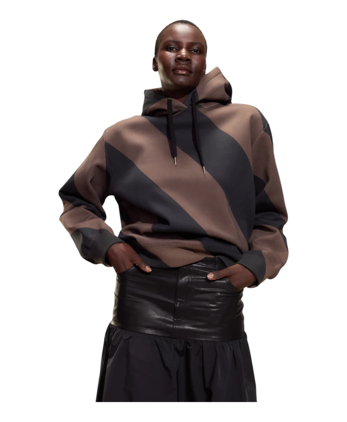 Толстовка в полоску Cynthia Rowley, коричневый
Толстовка в полоску Cynthia Rowley, коричневый