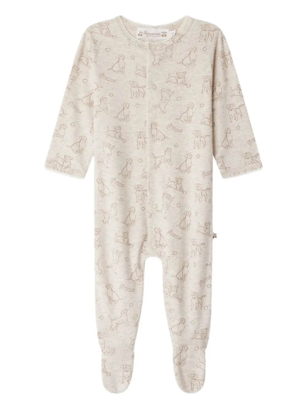 Пижама с принтом Bonpoint, нейтральный
Пижама с принтом Bonpoint, нейтральный