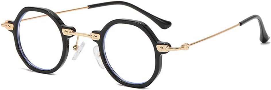 Ретро-солнцезащитные очки круглой формы, модные многоугольные очки для мужчин и женщин, защита от синего света, металлические прозрачные линзы, UV400 KTUCN, Black Clear
Ретро-солнцезащитные очки круглой формы, модные многоугольные очки для мужчин и женщин, защита от синего света, металлические прозрачные линзы, UV400 KTUCN, Black Clear