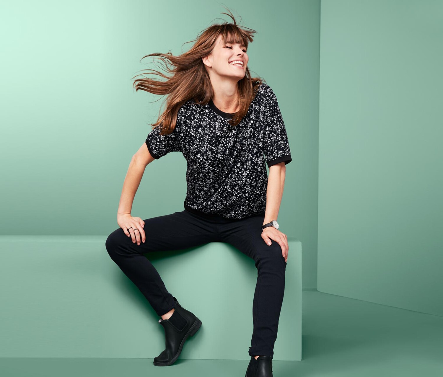 Рубашка с рукавами летучая мышь Tchibo
Рубашка с рукавами летучая мышь Tchibo