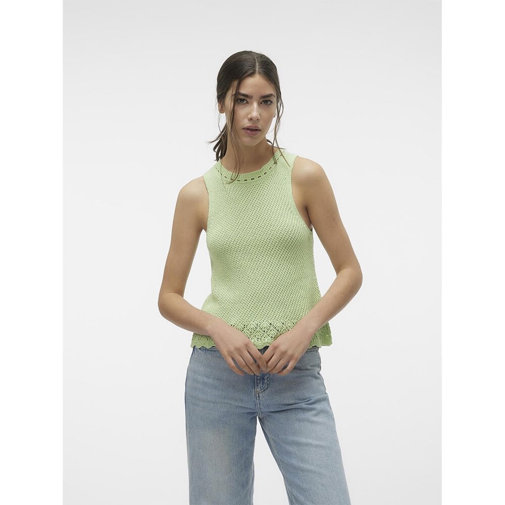 Футболка Vero Moda Aino sleeveless T-shirt, зеленый
Футболка Vero Moda Aino sleeveless T-shirt, зеленый