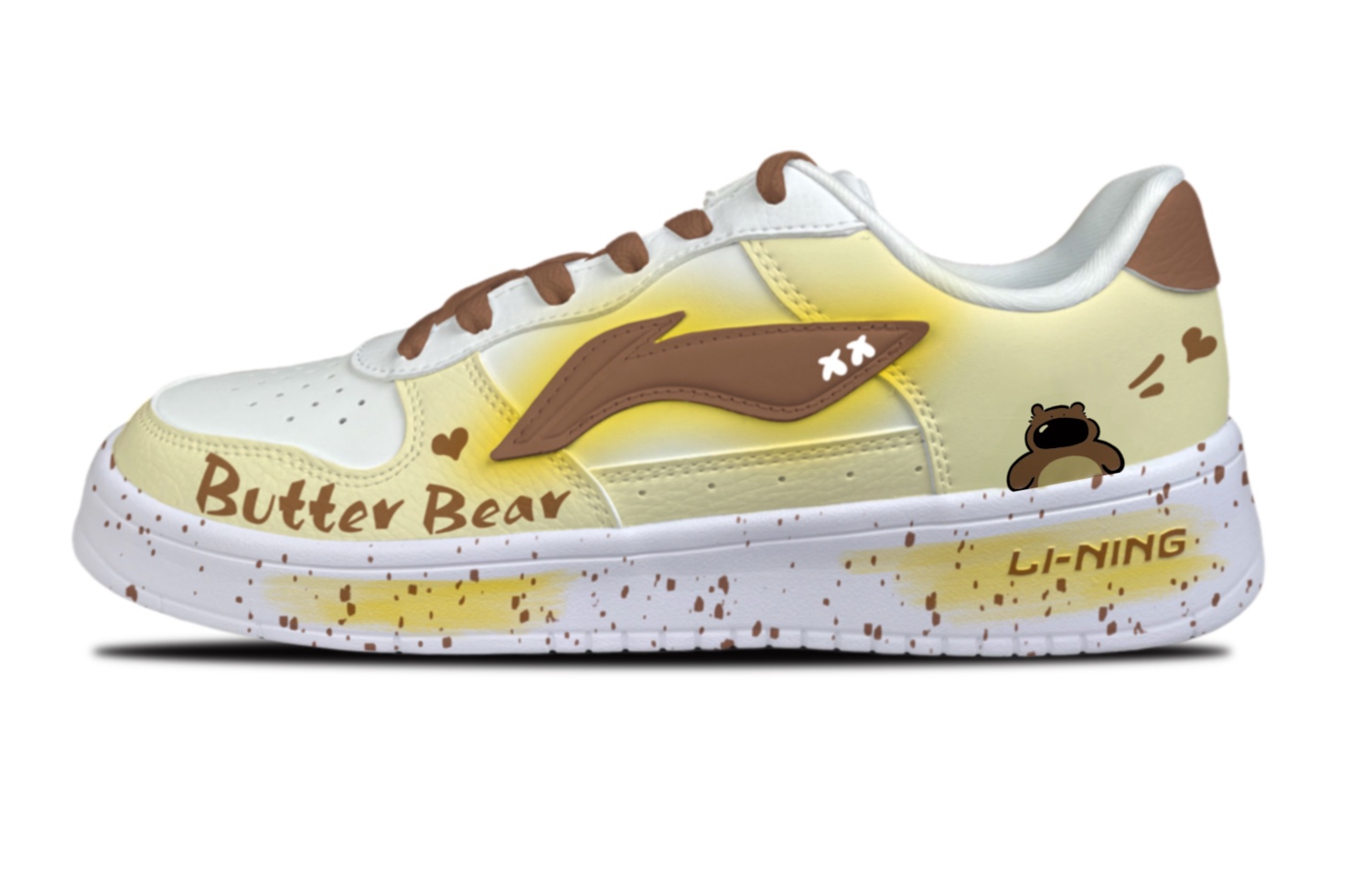 LINING Кроссовки для скейтборда Unisex Low top с амортизацией, устойчивые к истиранию и дышащие, цвет Yellow Brown
LINING Кроссовки для скейтборда Unisex Low top с амортизацией, устойчивые к истиранию и дышащие, цвет Yellow Brown