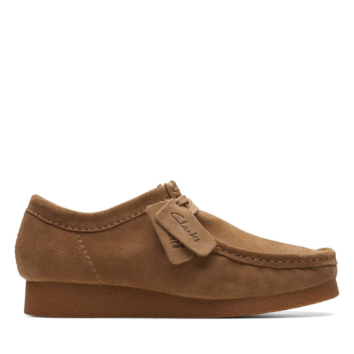 Классические мюли Clarks Wallabee EVO из бежевой замши
Классические мюли Clarks Wallabee EVO из бежевой замши