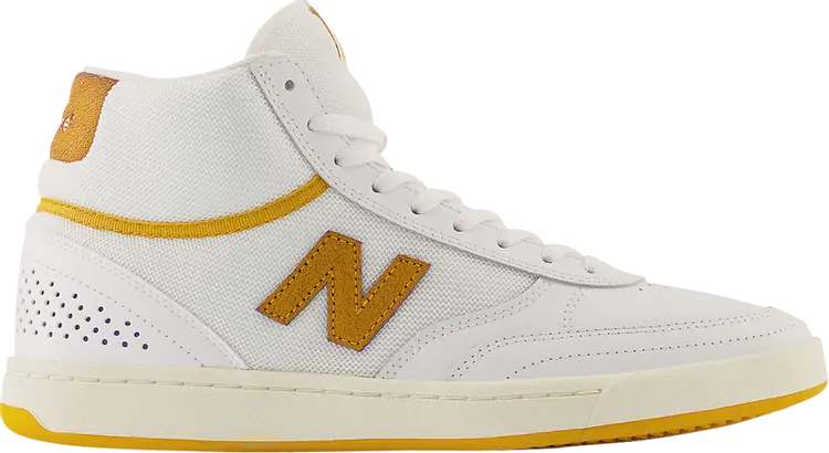 Кроссовки Numeric 440 High 'White Yellow', белый
Кроссовки Numeric 440 High 'White Yellow', белый