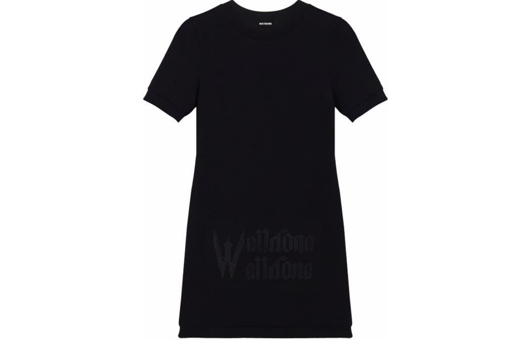 WE11DONE Женское черное платье с короткими рукавами SS24
WE11DONE Женское черное платье с короткими рукавами SS24