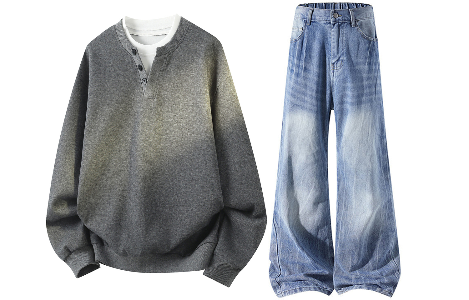 Повседневная спортивная футболка-поло Unisex с воротником X1617, темно-серый top+синий pants
Повседневная спортивная футболка-поло Unisex с воротником X1617, темно-серый top+синий pants