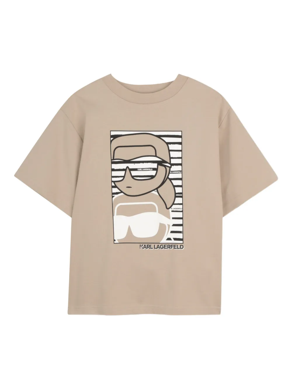 Футболка с графичным принтом Karl Lagerfeld Kids, бежевый
Футболка с графичным принтом Karl Lagerfeld Kids, бежевый