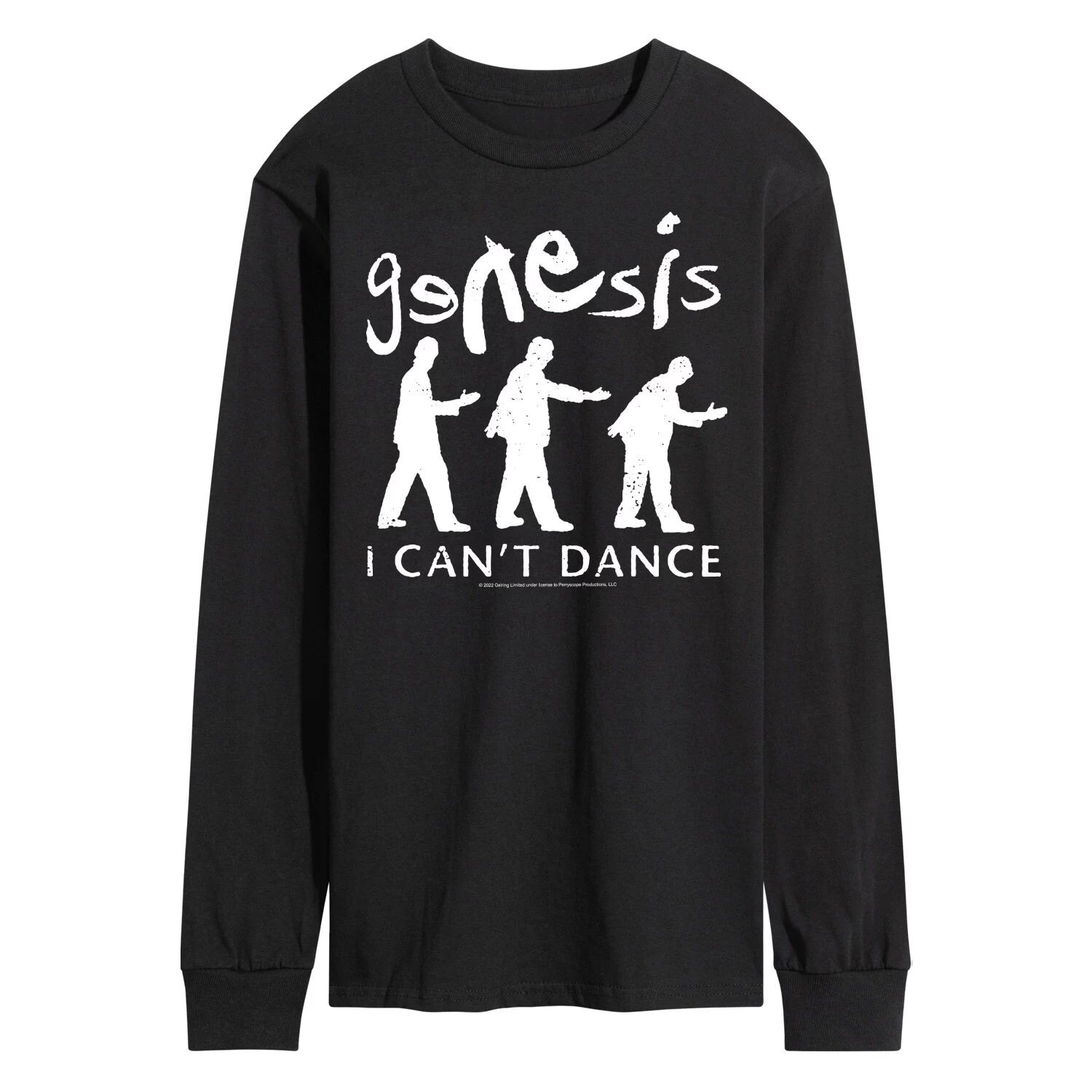 Мужская футболка Genesis I Can't Dance с длинными рукавами Licensed Character 
Мужская футболка Genesis I Can't Dance с длинными рукавами Licensed Character
