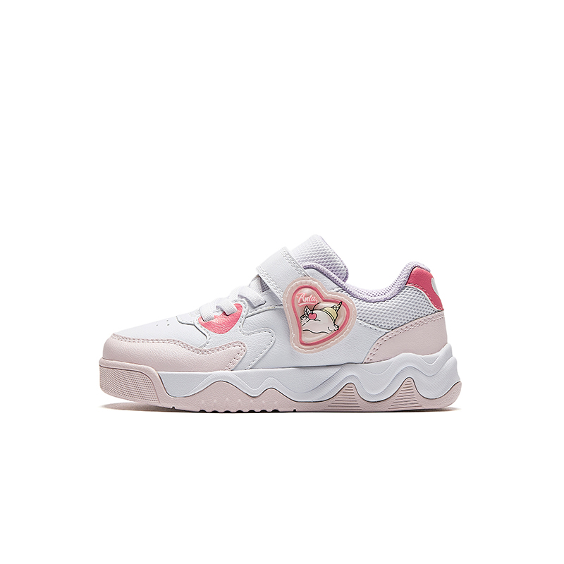 Antakids Детские кроссовки для скейтбординга Anta, белые, прозрачно-розовые, с противоскользящим покрытием и износостойким верхом, для детей 3–7 лет
Antakids Детские кроссовки для скейтбординга Anta, белые, прозрачно-розовые, с противоскользящим покрытием и износостойким верхом, для детей 3–7 лет