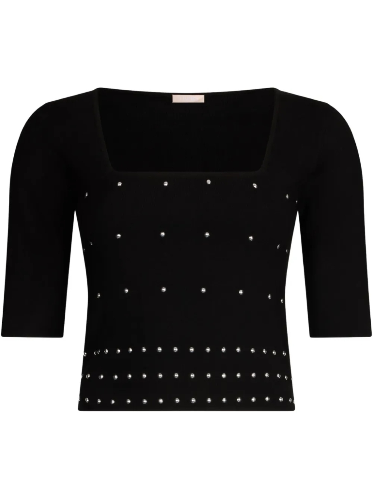 LIU JO Джемпер с заклепками, черный
LIU JO Джемпер с заклепками, черный