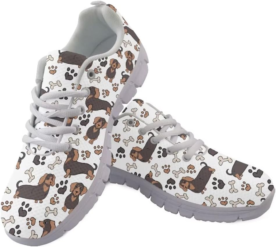 Кроссовки для улицы Jeiento для женщин, мужчин и подростков, с нескользящей подошвой, модные сетчатые спортивные кроссовки для занятий в тренажерном зале и повседневной носки для девушек-подростков, Dachshund Dog Paw Print
Кроссовки для улицы Jeiento для женщин, мужчин и подростков, с нескользящей подошвой, модные сетчатые спортивные кроссовки для занятий в тренажерном зале и повседневной носки для девушек-подростков, Dachshund Dog Paw Print