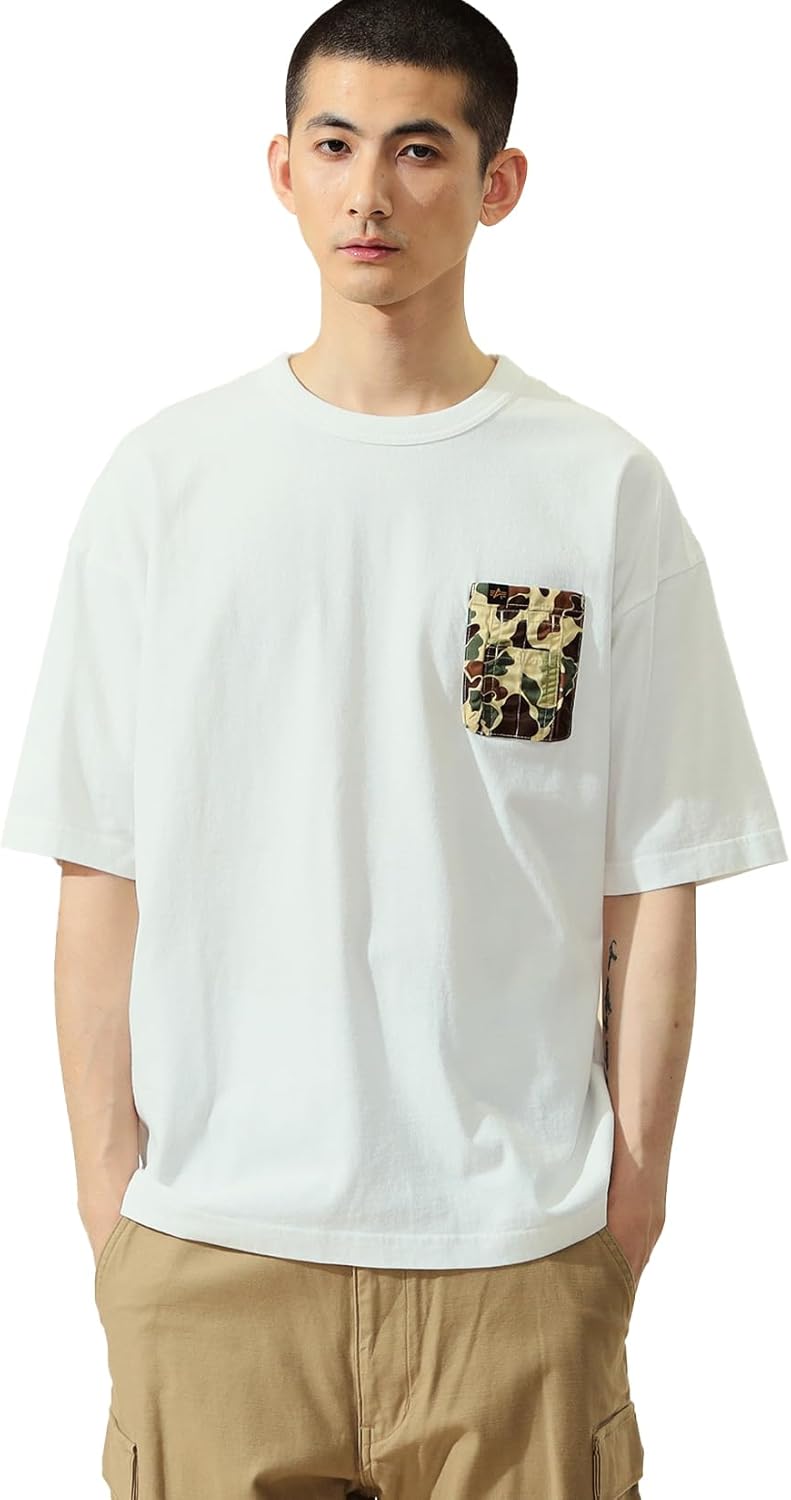 Мужская футболка с карманом и рукавами ALPHA INDUSTRIES INC. (камуфляж), короткий рукав, TC1619, белый
Мужская футболка с карманом и рукавами ALPHA INDUSTRIES INC. (камуфляж), короткий рукав, TC1619, белый