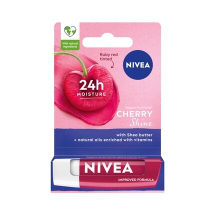 NIVEA Питательная губная помада «Вишневое сияние» 4,8 г
NIVEA Питательная губная помада «Вишневое сияние» 4,8 г