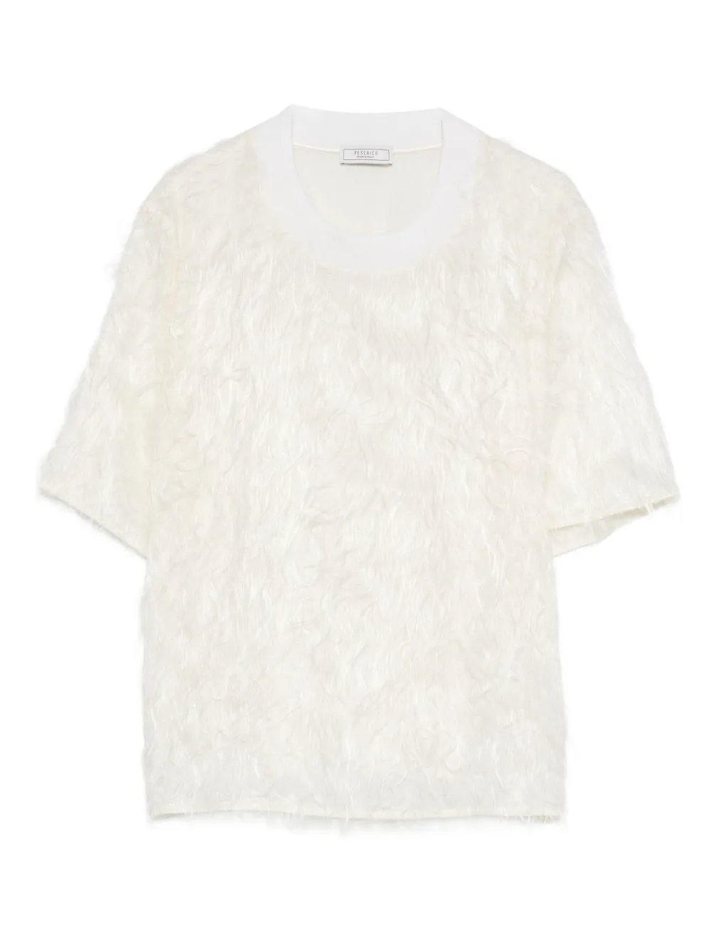 Футболка с бахромой Peserico, нейтральный
Футболка с бахромой Peserico, нейтральный