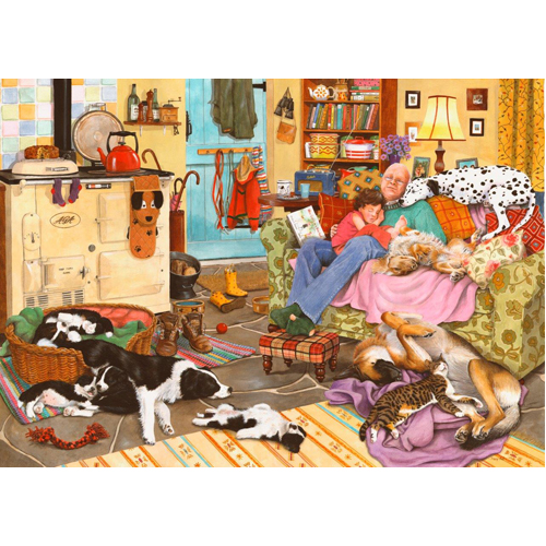 Пазлы Dog Tired 1000 Piece Puzzle 
Пазлы Dog Tired 1000 Piece Puzzle