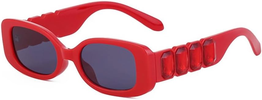 Прямоугольные солнцезащитные очки для женщин, модные прямоугольные солнцезащитные очки для мужчин, маленькая оправа, квадратные солнцезащитные очки, заушники с бриллиантами WNCKSQ, C5red
Прямоугольные солнцезащитные очки для женщин, модные прямоугольные солнцезащитные очки для мужчин, маленькая оправа, квадратные солнцезащитные очки, заушники с бриллиантами WNCKSQ, C5red