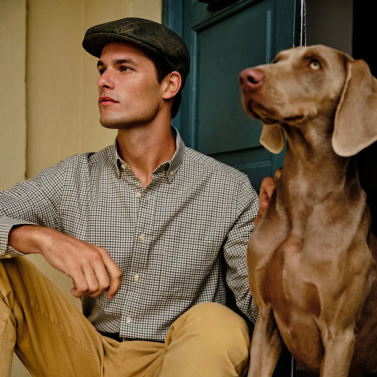 Мужская рубашка в маленькую клетку Verhunt, зеленый
Мужская рубашка в маленькую клетку Verhunt, зеленый