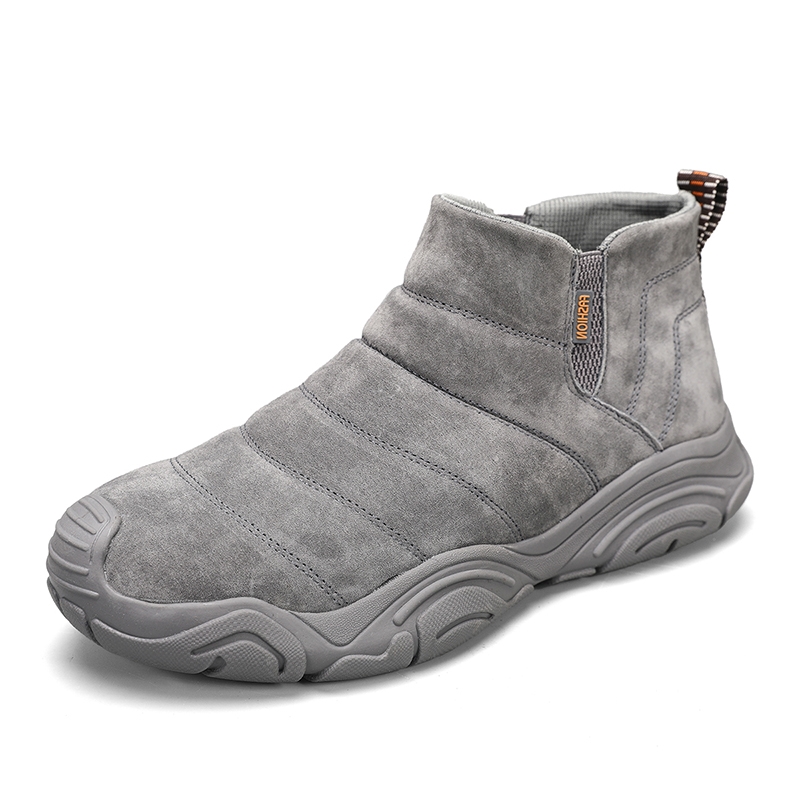 Короткие зимние ботинки мужские Bull charm, Gray 
Короткие зимние ботинки мужские Bull charm, Gray