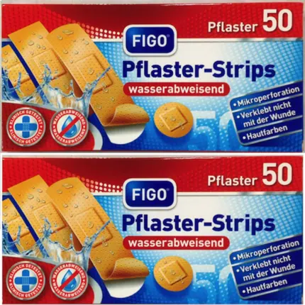 Водонепроницаемые пластыри для ран Figo
Водонепроницаемые пластыри для ран Figo