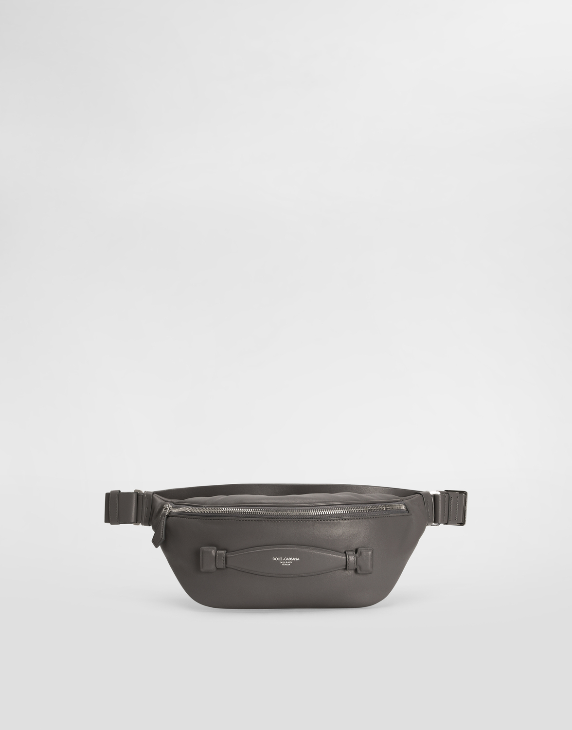 Поясная сумка из телячьей наппы Dolce & Gabbana, серый
Поясная сумка из телячьей наппы Dolce & Gabbana, серый