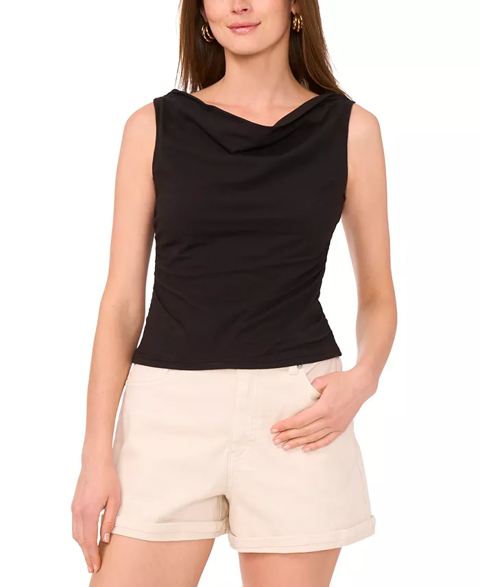 Женская майка с двойным воротником-хомутом 1.STATE, черный
Женская майка с двойным воротником-хомутом 1.STATE, черный