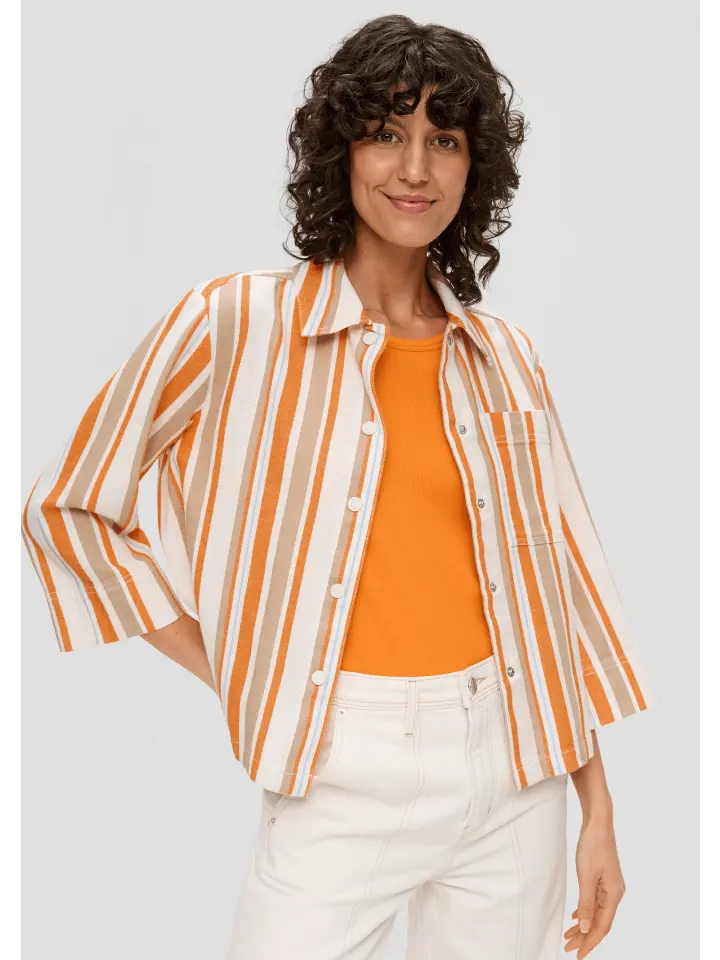 Блуза sOliver Indoor Blazer kurzarm, оранжевый
Блуза sOliver Indoor Blazer kurzarm, оранжевый