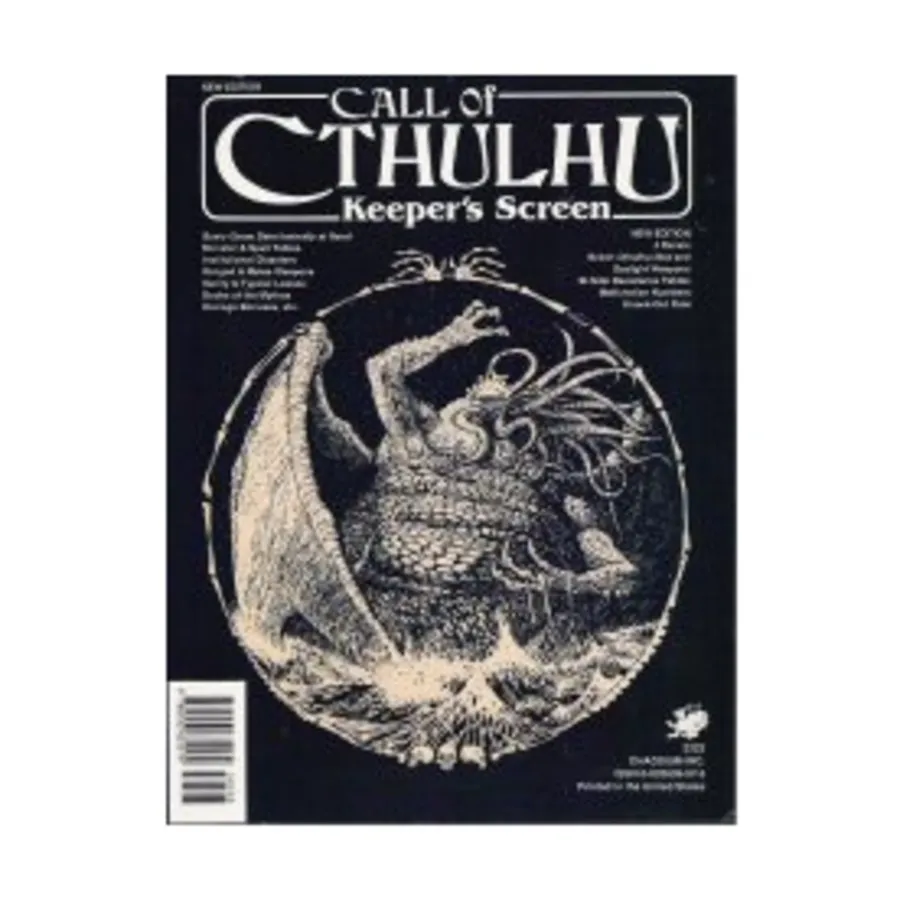 Экран Хранителя (2-е издание), Call of Cthulhu - Gaming Aids & Accessories (Chaosium)
Экран Хранителя (2-е издание), Call of Cthulhu - Gaming Aids & Accessories (Chaosium)